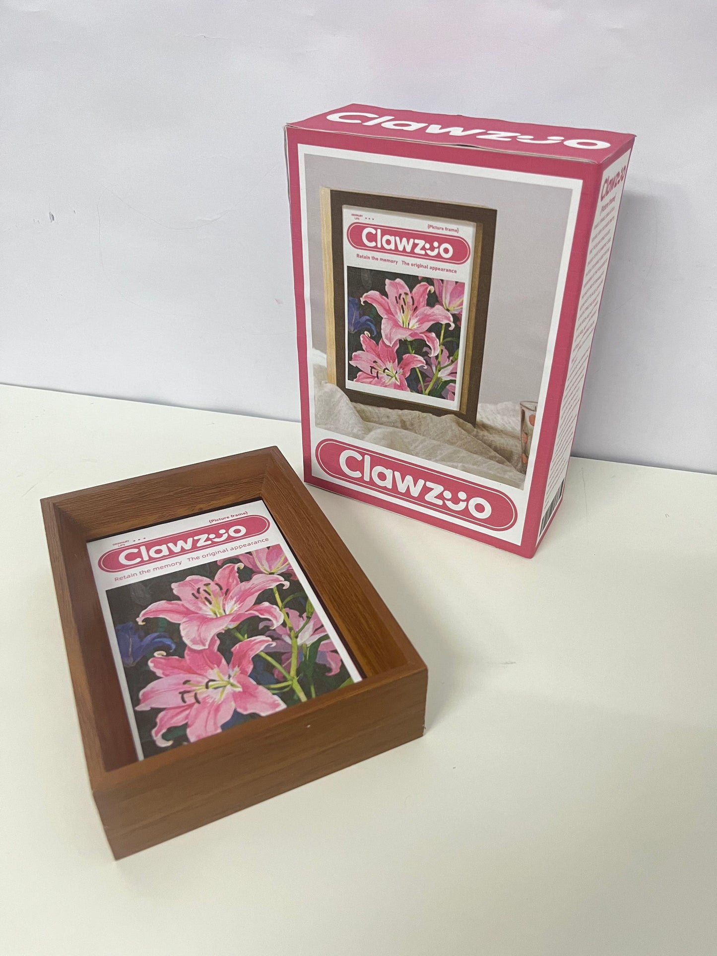 【Clawzoo Wooden Picture Frame】—— Stylish Way to Preserve Memories