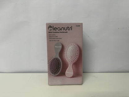 【Cleanutri Mini Cushion Hairbrush】—— Portable Detangling & Scalp Massage Companion
