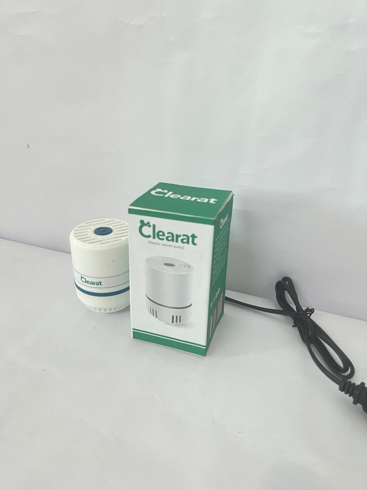 Clearat Air compressors Electric Pump for Vacuum Storage Bags Travel Vacuum Pump for Various Sealing Bags Portable Vacpack Air Pump for Clothing, Pillows, Comforters (Storage Bag Not Included)