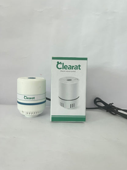 Clearat Air compressors Electric Pump for Vacuum Storage Bags Travel Vacuum Pump for Various Sealing Bags Portable Vacpack Air Pump for Clothing, Pillows, Comforters (Storage Bag Not Included)