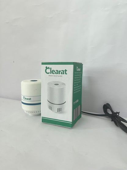 Clearat Air compressors Electric Pump for Vacuum Storage Bags Travel Vacuum Pump for Various Sealing Bags Portable Vacpack Air Pump for Clothing, Pillows, Comforters (Storage Bag Not Included)
