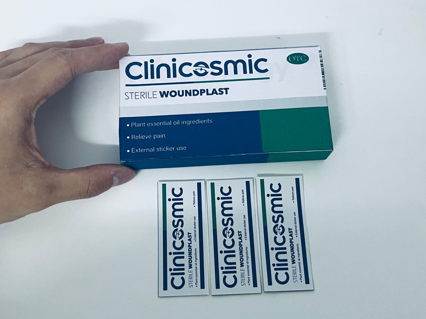 Clinicosmic Essential Oil Soothing Sterile Woundplast Gentle Pain-Relieving Wound Care Item