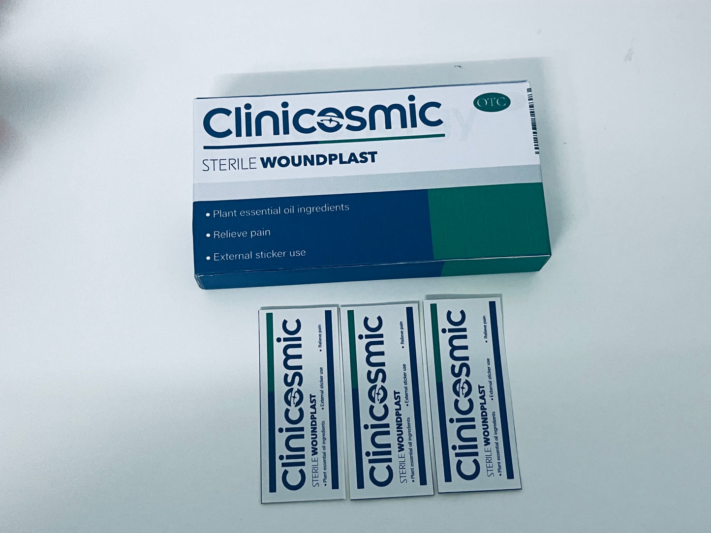 Clinicosmic Essential Oil Soothing Sterile Woundplast Gentle Pain-Relieving Wound Care Item