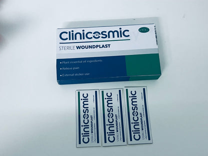 Clinicosmic Essential Oil Soothing Sterile Woundplast Gentle Pain-Relieving Wound Care Item