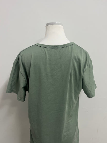 Clockdog Comfortable Skin-Friendly Solid Color Crew Neck Short-Sleeve T-Shirt