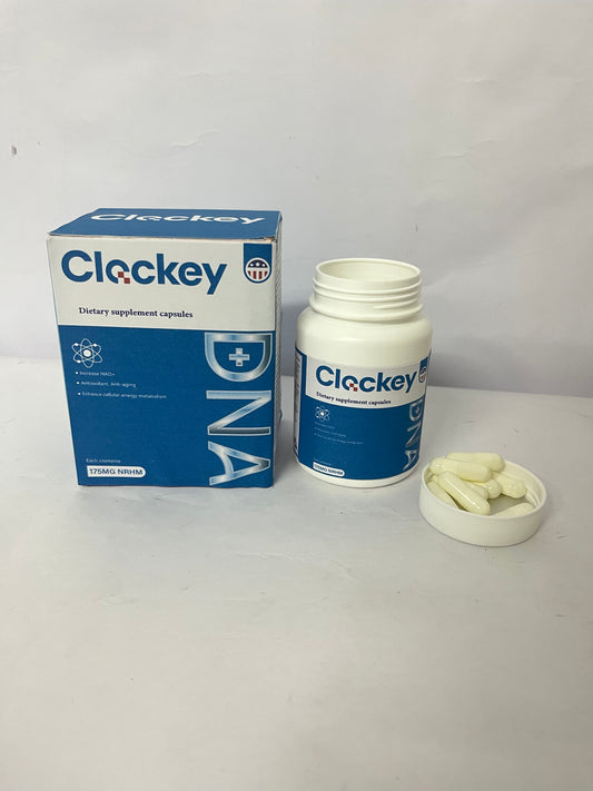 Clockey NAD Supplement, 1500mg - USA Made Liposomal NAD+ Supplement with Resveratrol, NAD Plus Boosting - Support Cellular Health, Stamina & Healthy Aging - Ultra Strength Capsules