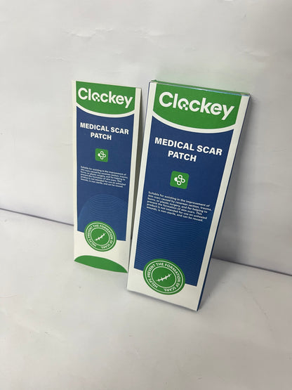 Clockey Medical dressings(6 Pack),Scar Tape For Surgical Scars- Healing Keloid, C-Section and Tummy Tuck,Burn, Acne- Reusable Tape Strips- 6 Pack