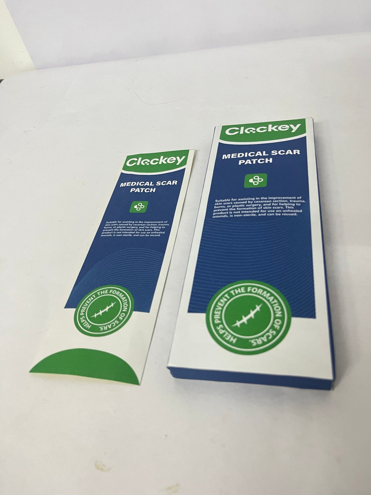 Clockey Medical dressings(6 Pack),Scar Tape For Surgical Scars- Healing Keloid, C-Section and Tummy Tuck,Burn, Acne- Reusable Tape Strips- 6 Pack