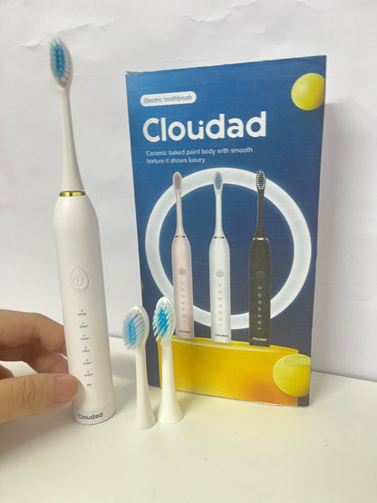 【Cloudad Ceramic-Body Electrical Toothbrush】—— Luxurious & Effective Oral Care Tool