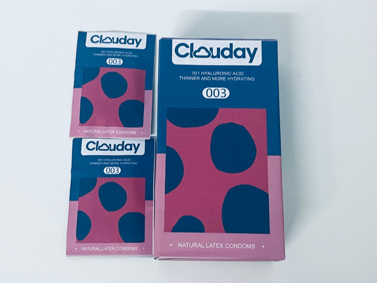 Clouday 001 Hyaluronic Acid Ultra-Thin Hydrating Condoms