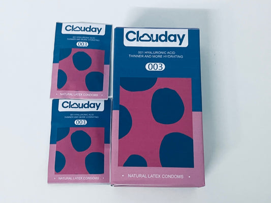 Clouday 001 Hyaluronic Acid Ultra-Thin Hydrating Condoms