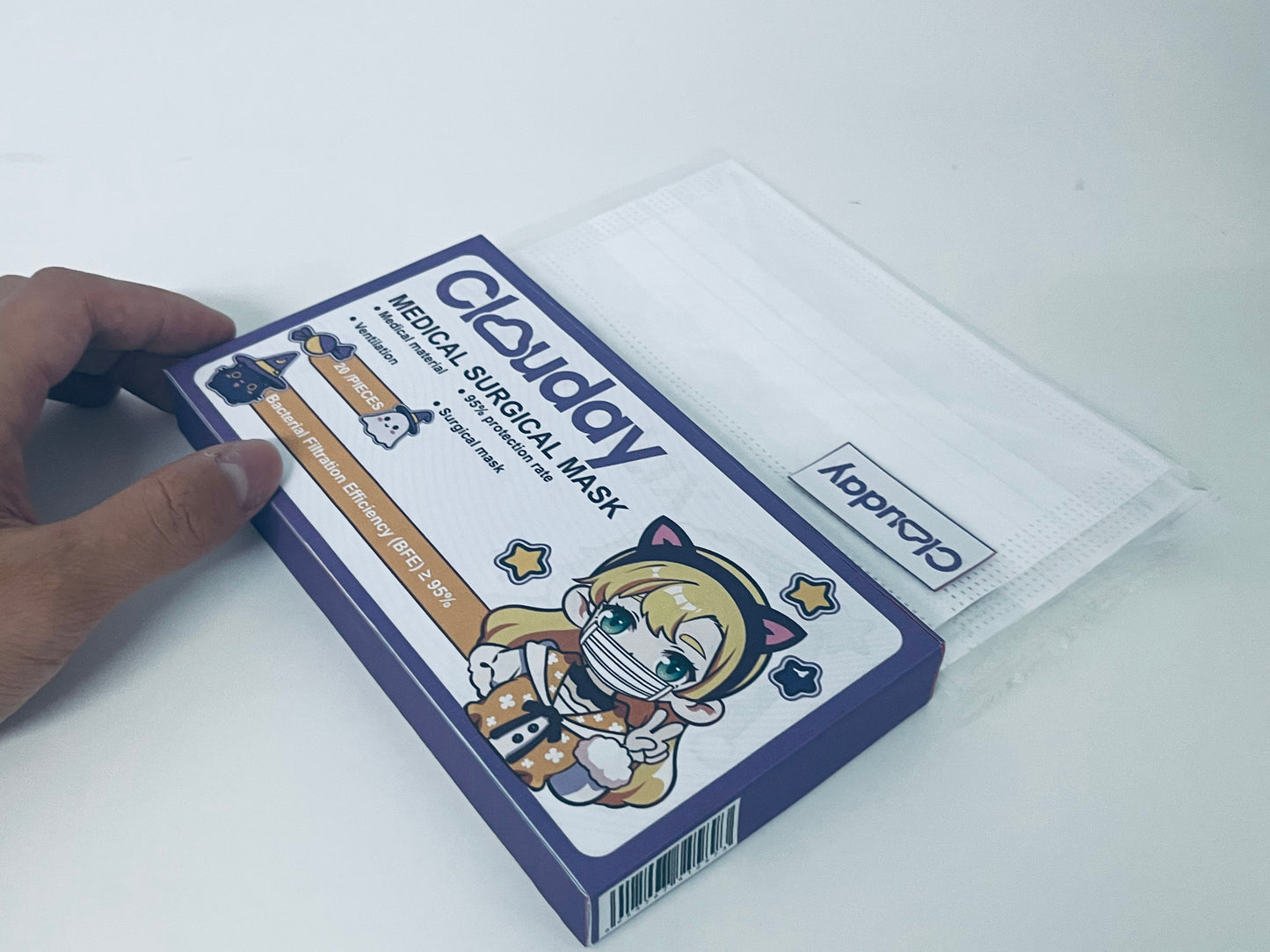 Clouday Medical Surgical Mask High Protection + Cute Design Daily Protection Item