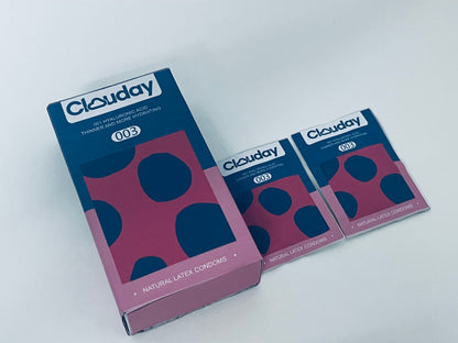 Clouday 001 Hyaluronic Acid Ultra-Thin Hydrating Condoms