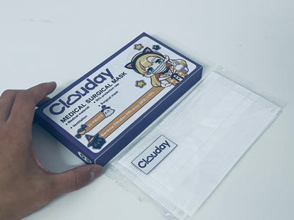 Clouday Medical Surgical Mask High Protection + Cute Design Daily Protection Item