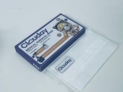 Clouday Medical Surgical Mask High Protection + Cute Design Daily Protection Item