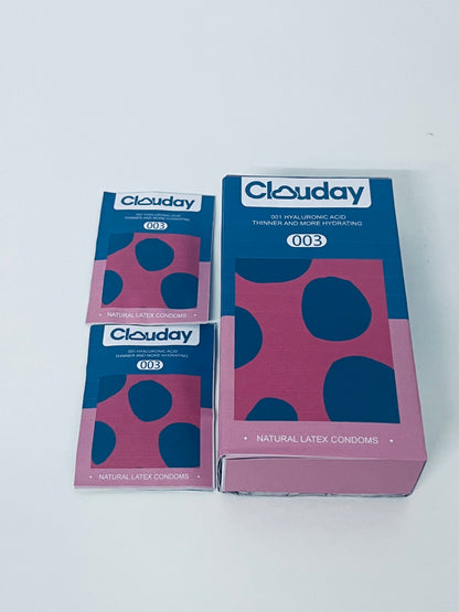 Clouday 001 Hyaluronic Acid Ultra-Thin Hydrating Condoms