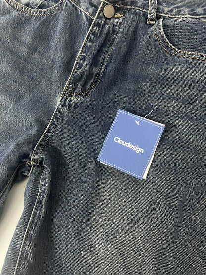 【Cloudesign Dark Blue Jeans】—— Stylish & Comfortable Daily Wear Choice