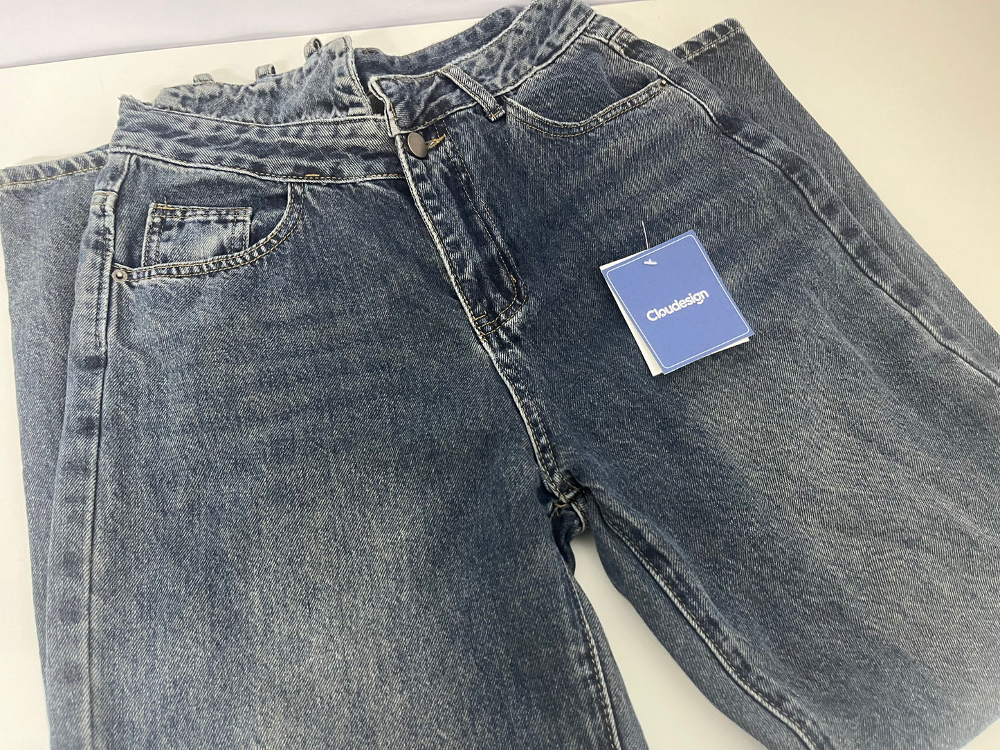 【Cloudesign Dark Blue Jeans】—— Stylish & Comfortable Daily Wear Choice