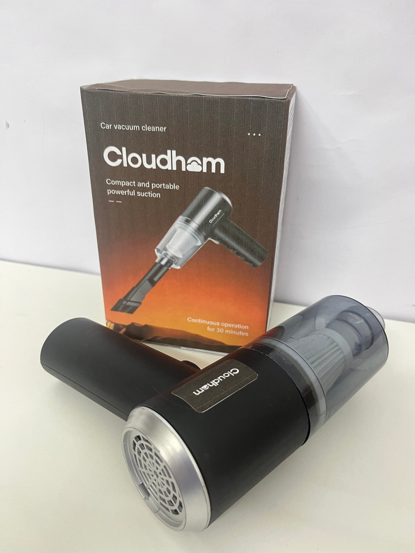 [Cloudham Electric vacuum cleaners]——Cloudham Wireless Handheld Car Vacuum Cleaner - Portable High-Suction Mini Vacuum for Home & Office