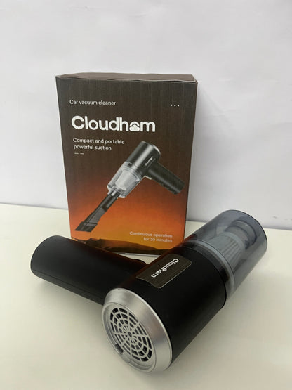 [Cloudham Electric vacuum cleaners]——Cloudham Wireless Handheld Car Vacuum Cleaner - Portable High-Suction Mini Vacuum for Home & Office