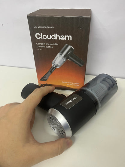 [Cloudham Electric vacuum cleaners]——Cloudham Wireless Handheld Car Vacuum Cleaner - Portable High-Suction Mini Vacuum for Home & Office