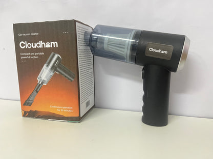 [Cloudham Electric vacuum cleaners]——Cloudham Wireless Handheld Car Vacuum Cleaner - Portable High-Suction Mini Vacuum for Home & Office