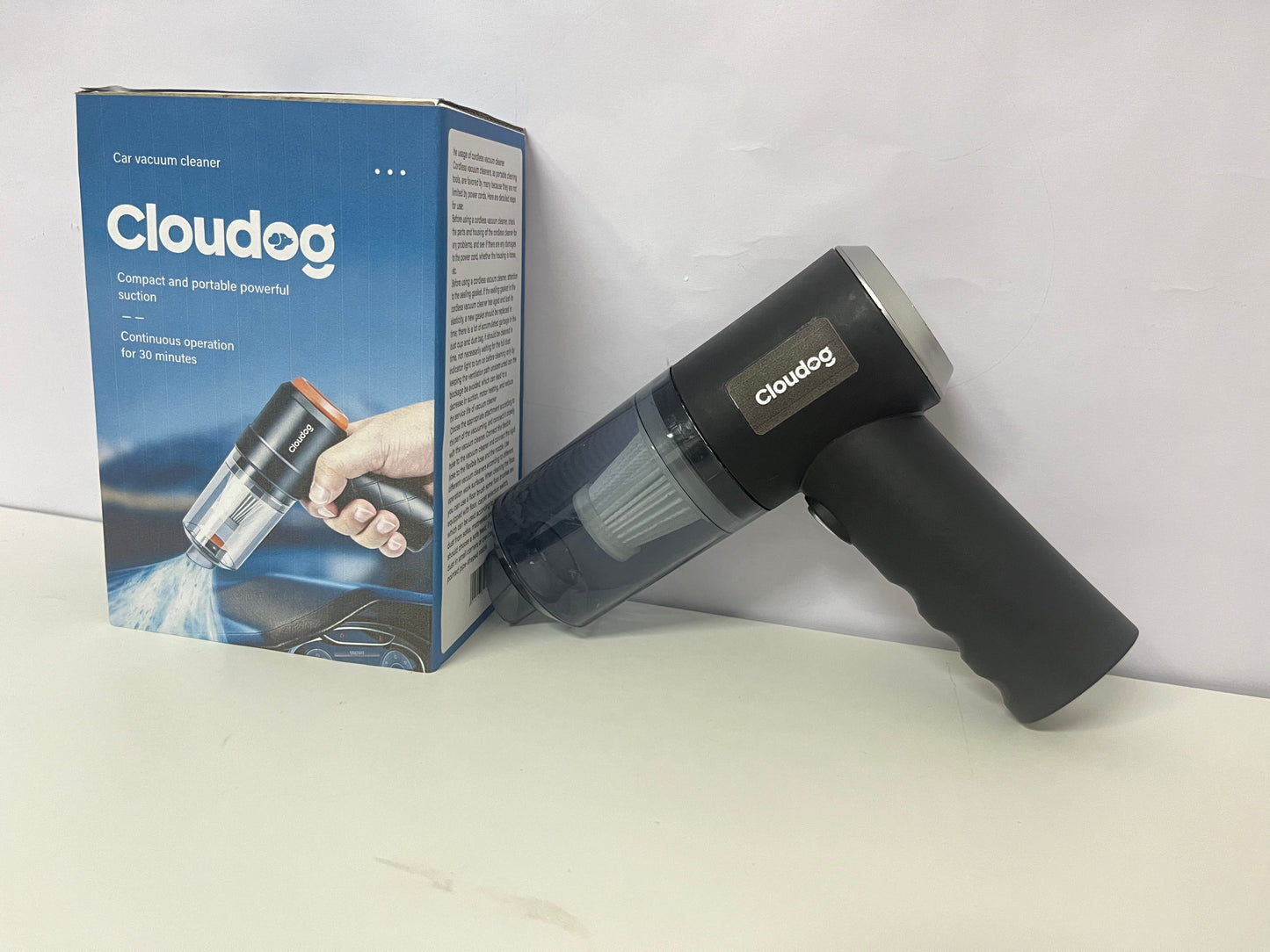 Cloudog Car Handheld Vacuum Cleaner Compact & Powerful Suction An Efficient & Practical Item for Car Interior Cleaning