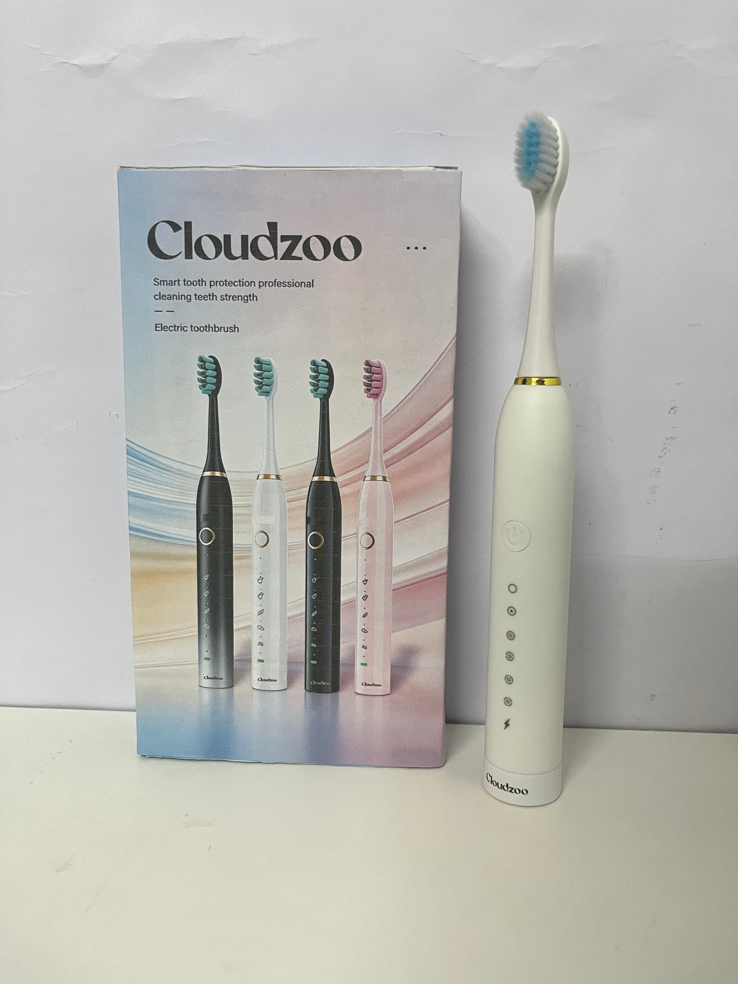 [Cloudzoo Electrical toothbrushes]——Smart Gum Care Electric Toothbrush - Multi-Mode Sonic Vibration Toothbrush