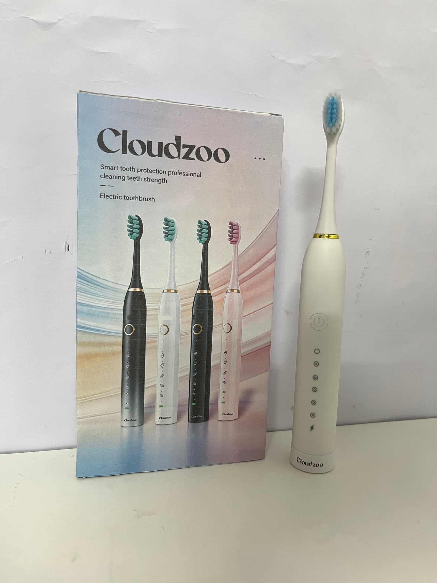 [Cloudzoo Electrical toothbrushes]——Smart Gum Care Electric Toothbrush - Multi-Mode Sonic Vibration Toothbrush