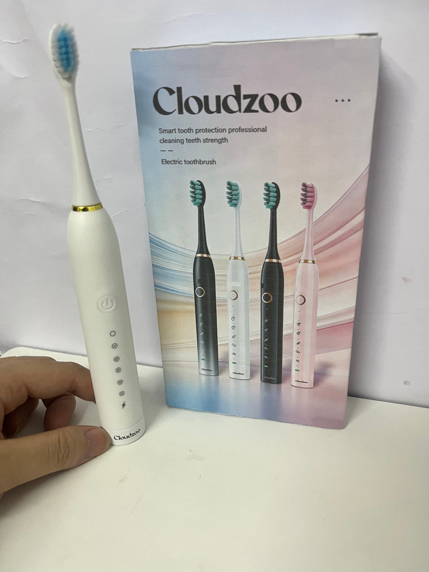 [Cloudzoo Electrical toothbrushes]——Smart Gum Care Electric Toothbrush - Multi-Mode Sonic Vibration Toothbrush