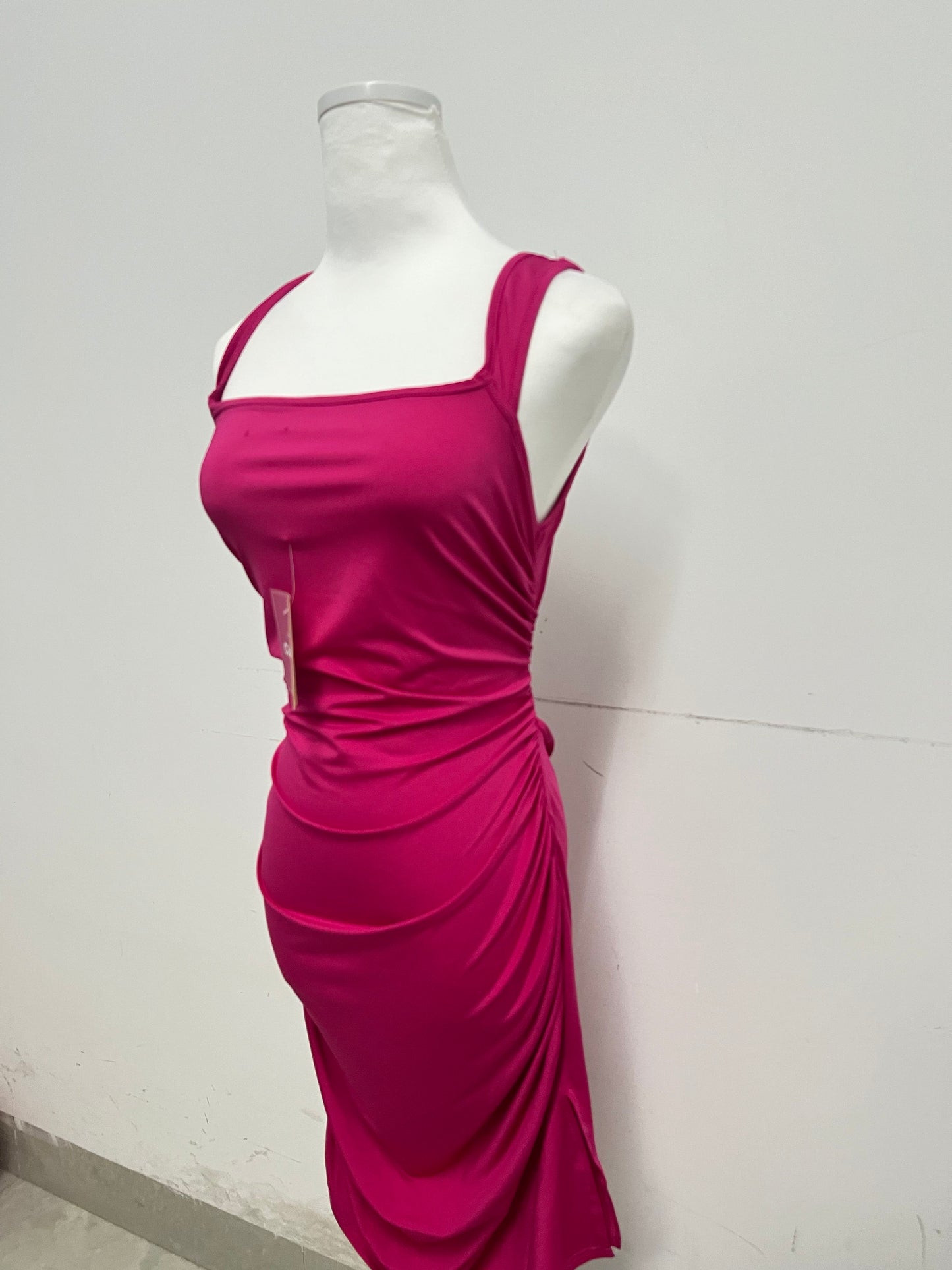Clubaby  Women Spring Summer Sleeveless Dress Sexy Square Neck Prom Party Cocktail Graduation