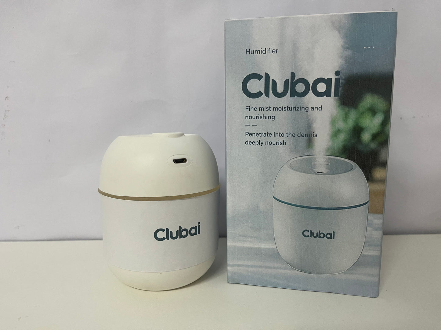 [Clubai Humidifiers]-Mini Silent Humidifier - Desktop USB Small Air Hydrating Device