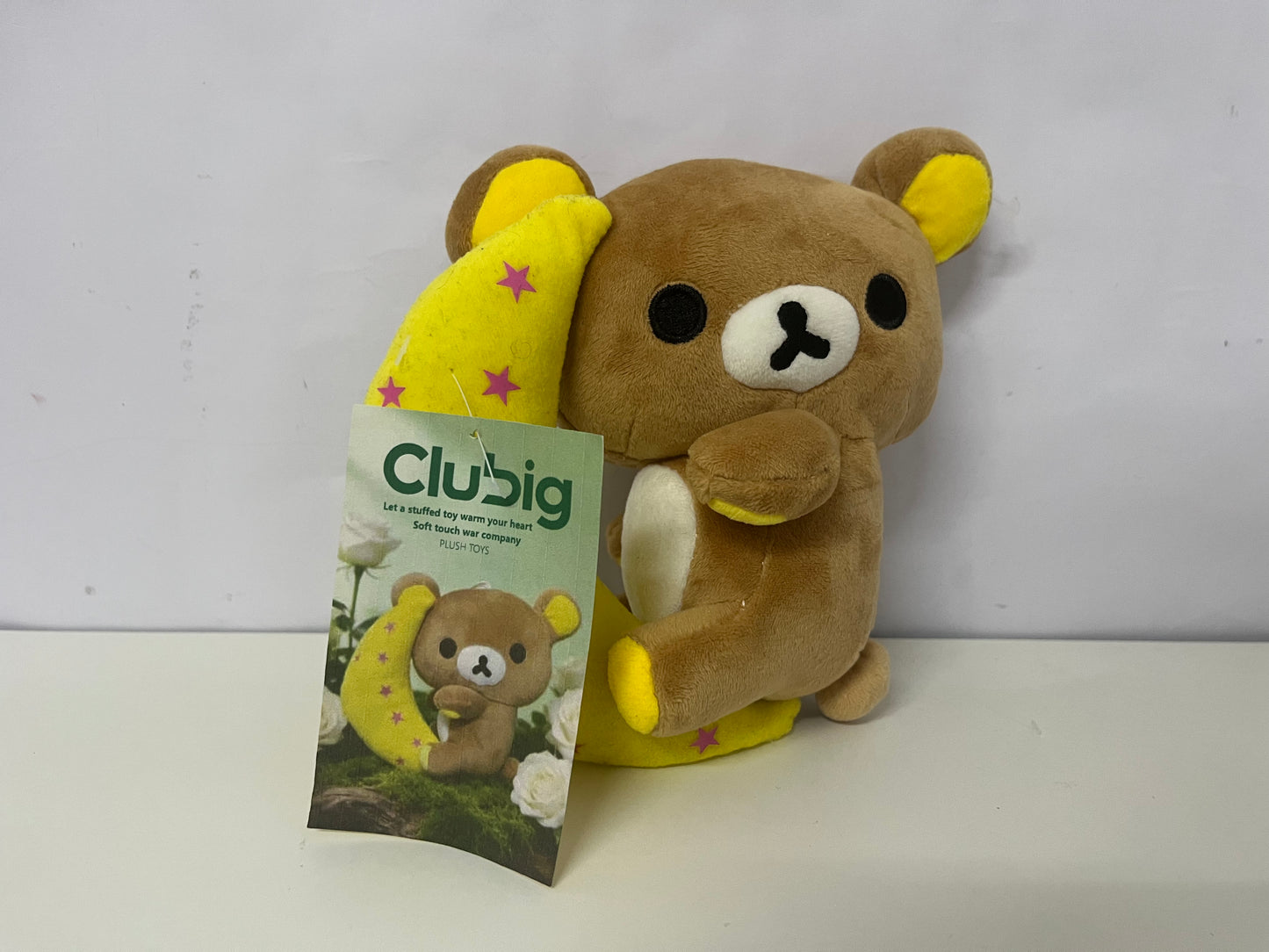 [Clubig Plush toys]-Moon Bear Plush Toy - Healing Companion Doll