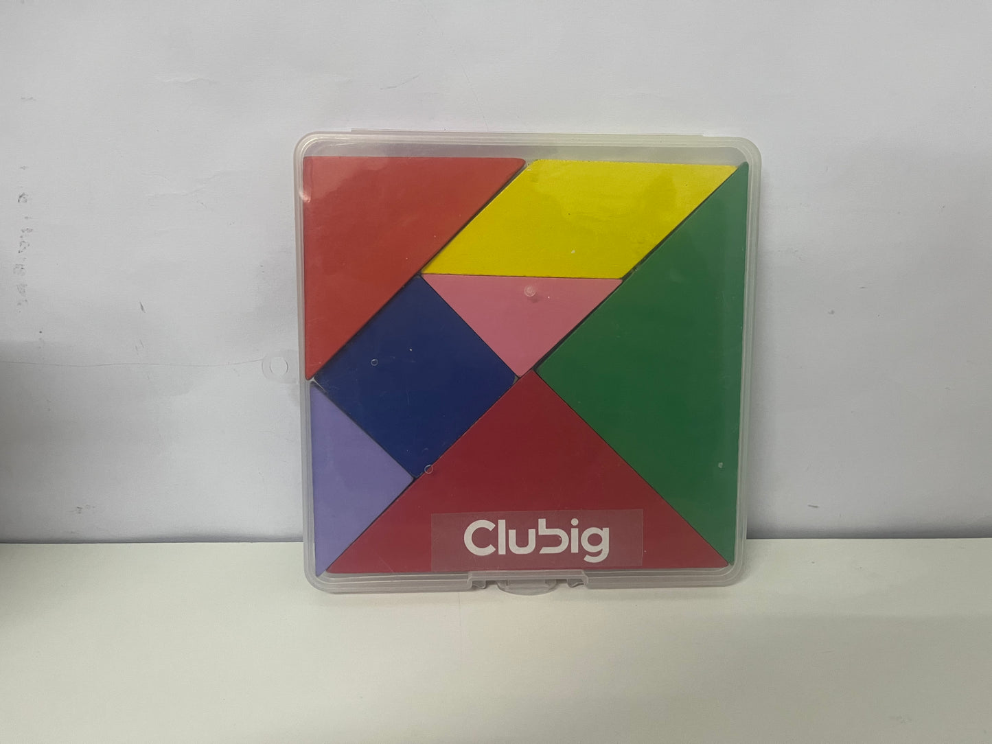[Clubig Toy building blocks]-Wooden Tangram - Children's Educational Puzzle Toy