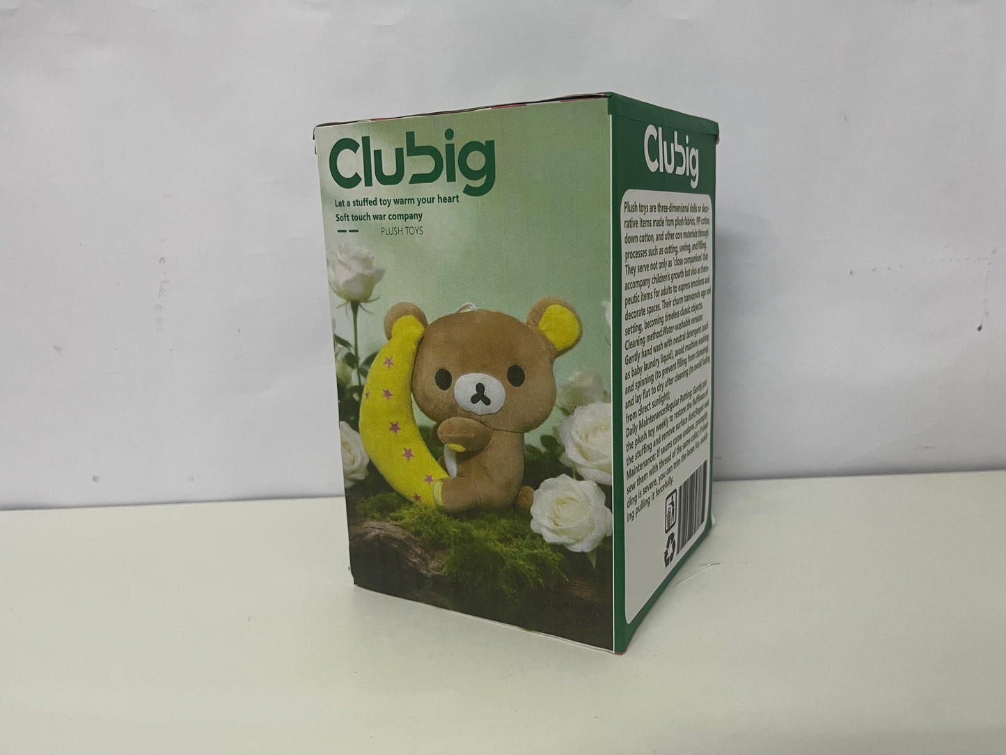 [Clubig Plush toys]-Moon Bear Plush Toy - Healing Companion Doll