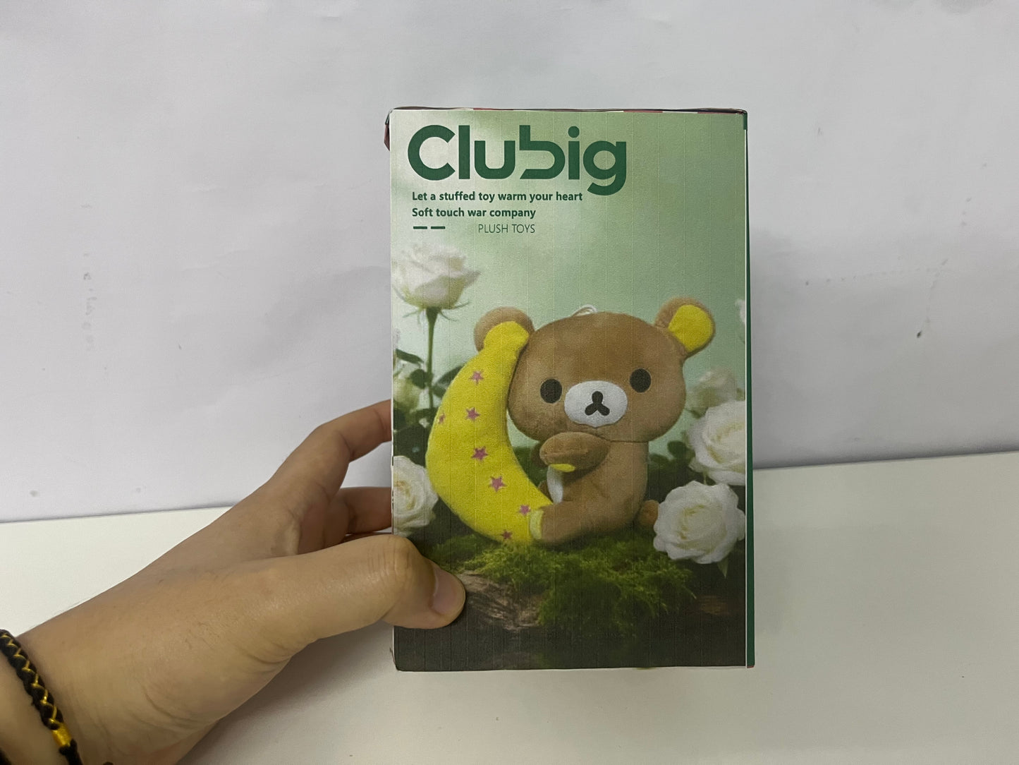 [Clubig Plush toys]-Moon Bear Plush Toy - Healing Companion Doll