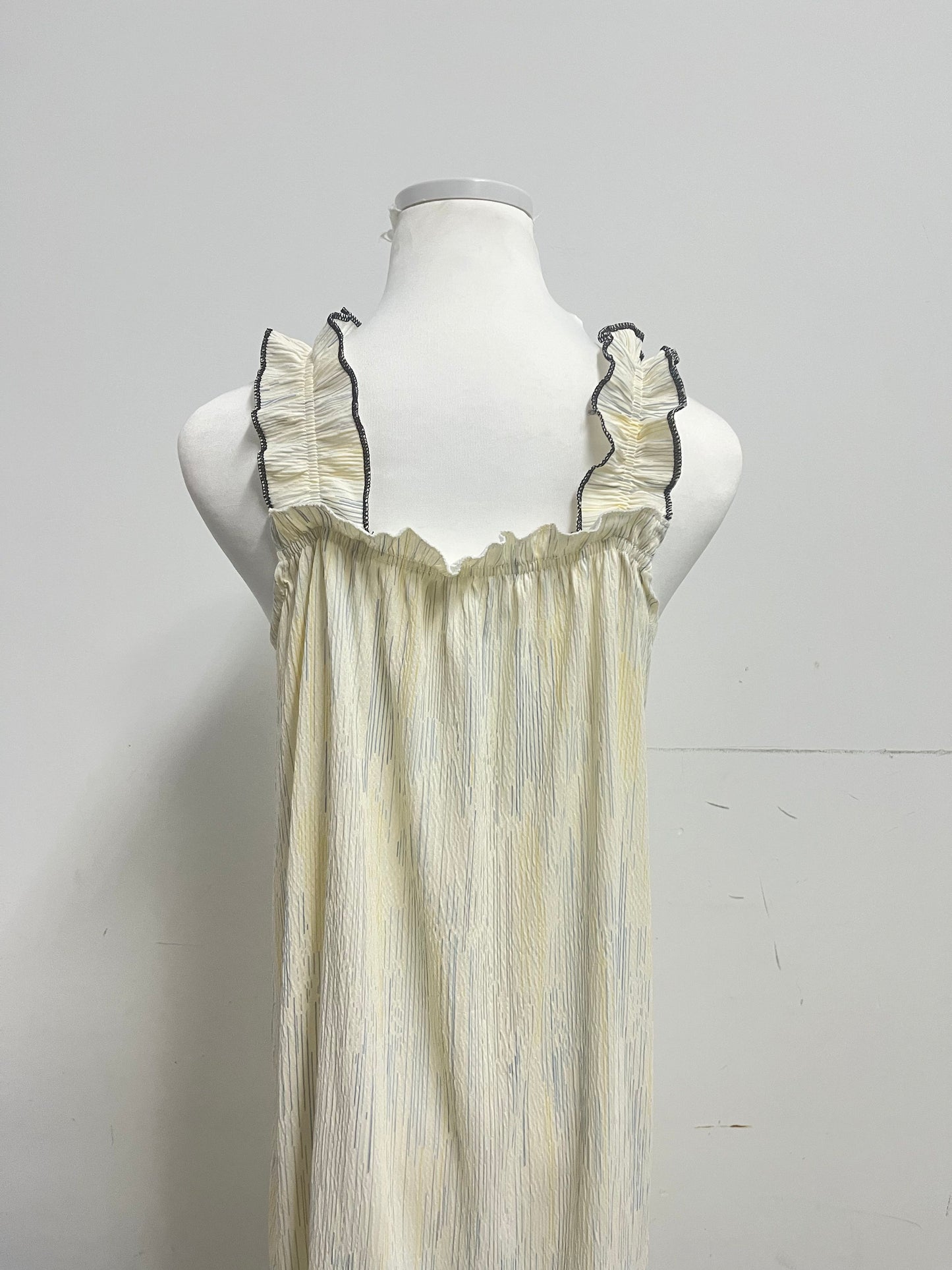 【Coachey Pale Yellow Sling Dress】——Chic & Delicate Dress for Daily Elegance