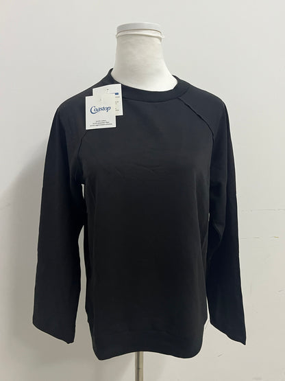 【Coastop Black Raglan Long-Sleeve T-shirt】—— Stylish & Comfortable Daily Wear