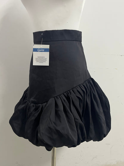 【Coastop Black Ruffled Puff Skirt】—— Stylish & Playful Wardrobe Essential