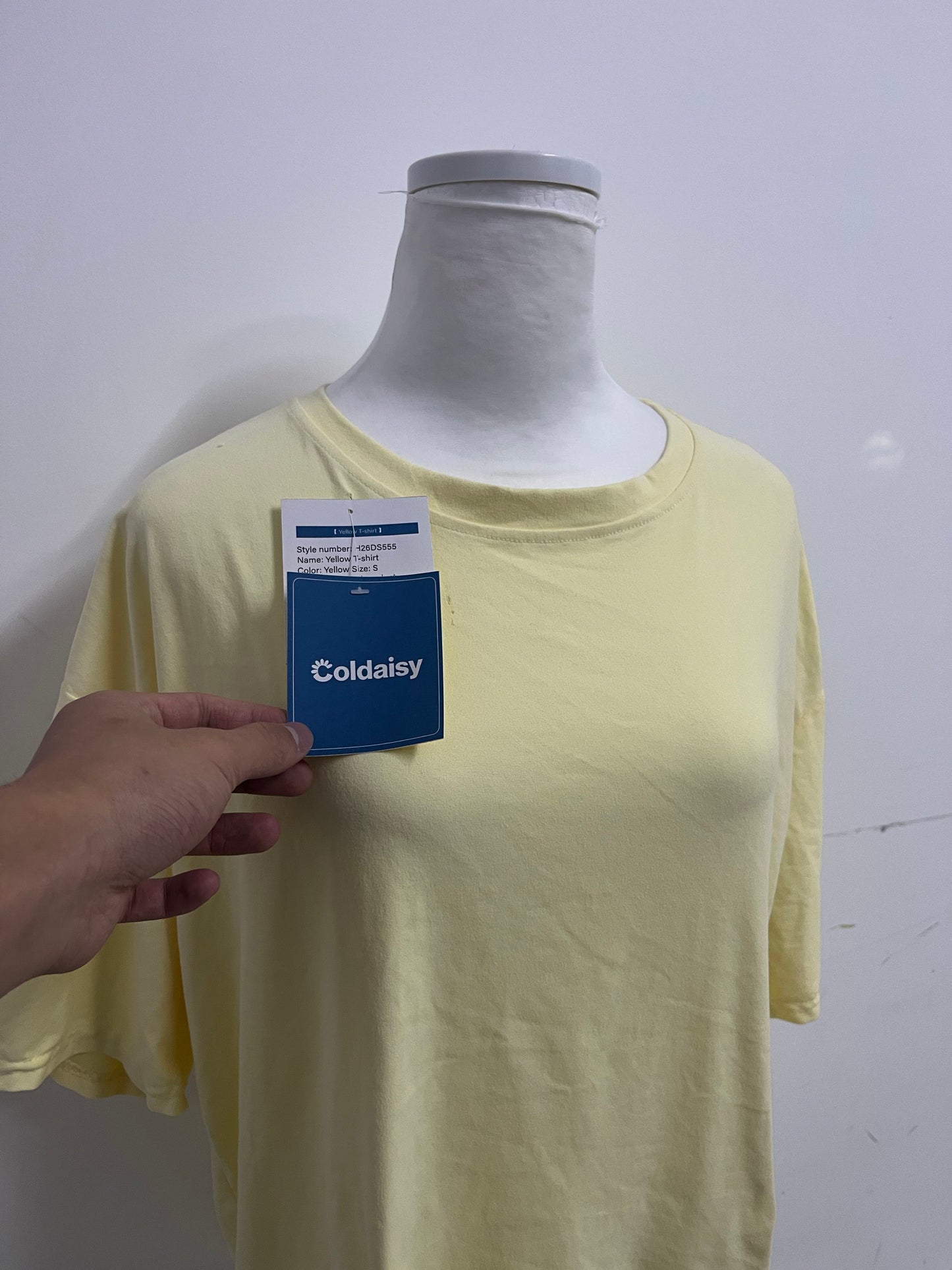 Coldaisy Women's Skin-Friendly Breathable Crew Neck Short-Sleeve Versatile T-Shirt
