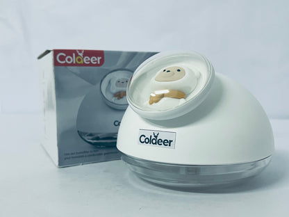 Coldeer Humidifiers Large Capacity 500ml humidifier, 25db Ultra Mute Humidifier. for Bedroom Living room Office, Nano Fine Mist with Color Changing Night Light for Baby Room Kids Room