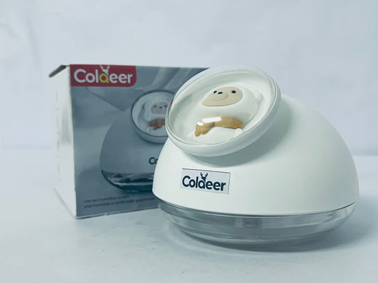 Coldeer Humidifiers Large Capacity 500ml humidifier, 25db Ultra Mute Humidifier. for Bedroom Living room Office, Nano Fine Mist with Color Changing Night Light for Baby Room Kids Room
