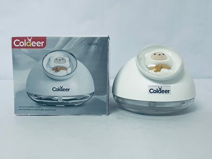 Coldeer Humidifiers Large Capacity 500ml humidifier, 25db Ultra Mute Humidifier. for Bedroom Living room Office, Nano Fine Mist with Color Changing Night Light for Baby Room Kids Room