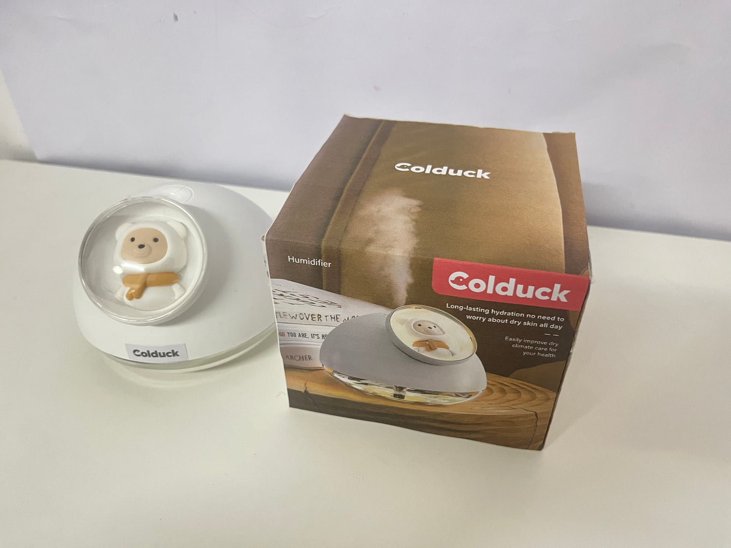 Colduck Cute Sheep Humidifier Fine Mist Quiet Humidification A Nourishing Air Pet for Home and Office