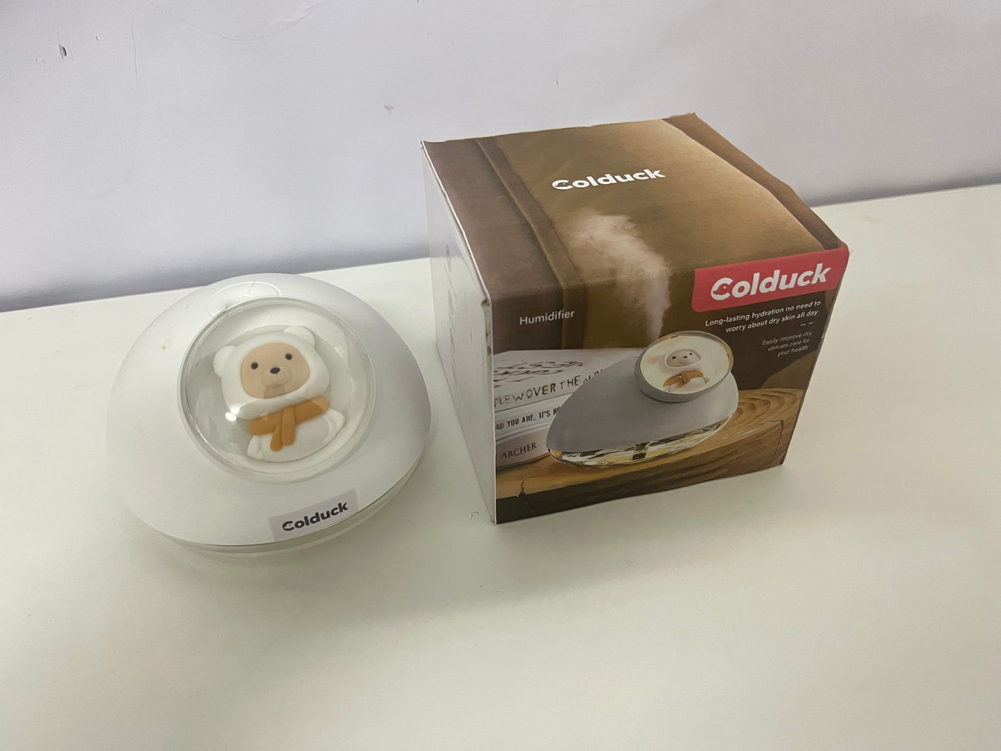 Colduck Cute Sheep Humidifier Fine Mist Quiet Humidification A Nourishing Air Pet for Home and Office