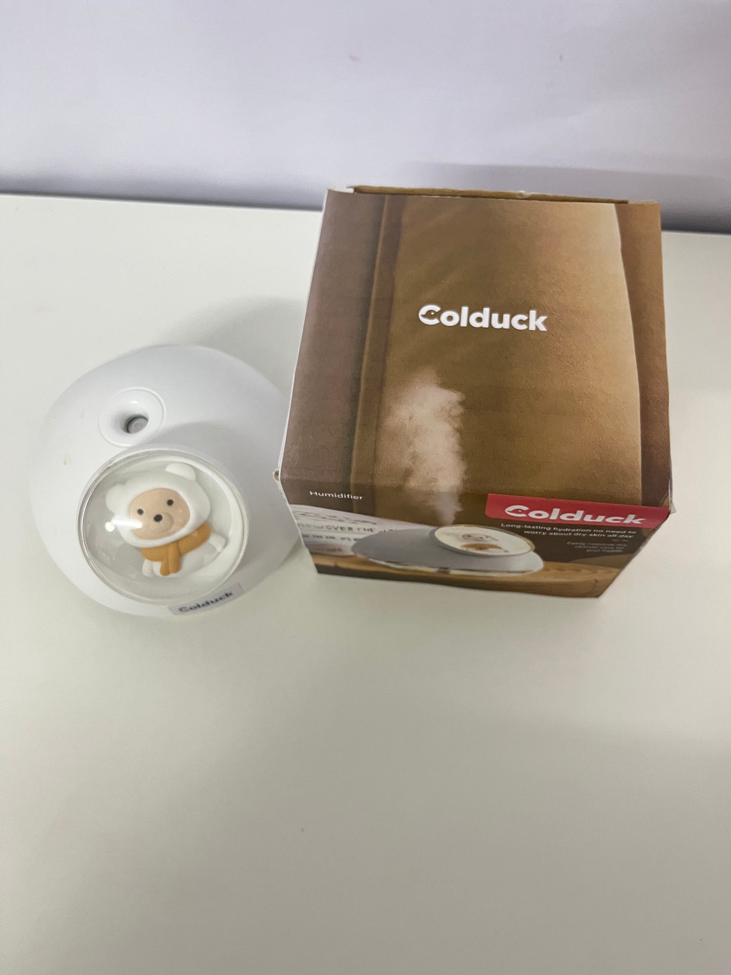 Colduck Cute Sheep Humidifier Fine Mist Quiet Humidification A Nourishing Air Pet for Home and Office