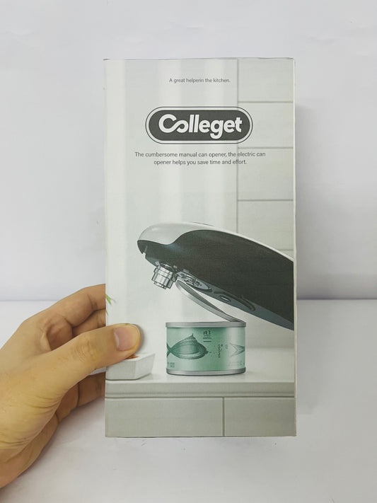 Colleget Kitchen Solution 2.0 Electric Can Opener, opens can with one touch of button, for seniors or arthritis