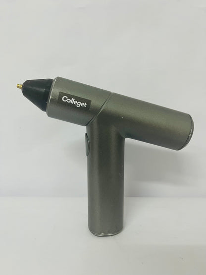 Colleget Cordless Hot Glue Gun Kit, 30s Fast Heating, Mini Glue Gun with 20 Glue Sticks, Compact & Portable with 2500mAh Built-in Battery, Auto Shut-Off, Ideal for DIY, School Crafts & Repairs