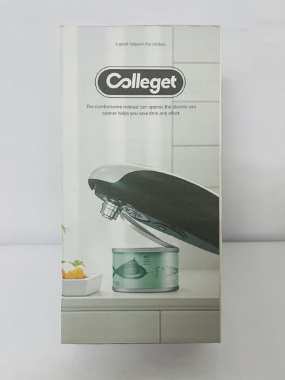 Colleget Kitchen Solution 2.0 Electric Can Opener, opens can with one touch of button, for seniors or arthritis