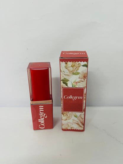 Collegrm Cherry & Carrot Color-Changing Lipstick – Ultra Moisturizing, Hydrating & Nourishing Tinted Lip Care for Dry, Chapped Lips | Long-Lasting, Vegan & Cruelty-Free (#Cherry)